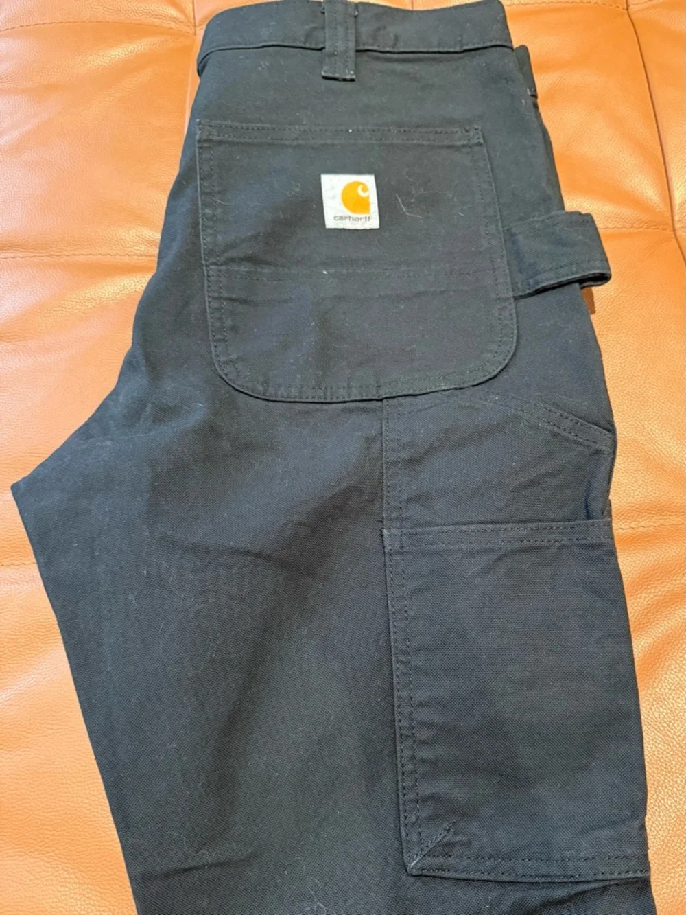 Carhartt Black Men's Cargo Straight Fit Rugged Flex Pants - Picture 3 of 3